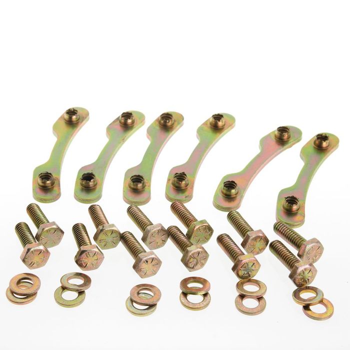 DWT Douglass Wheels Beadlock Replacement Nut Plates 9" Nut Plate Kit