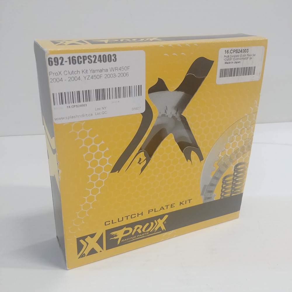 ProX Complete Clutch Plate Set Yamaha YZ450F 0306 , WR450F 04 (16