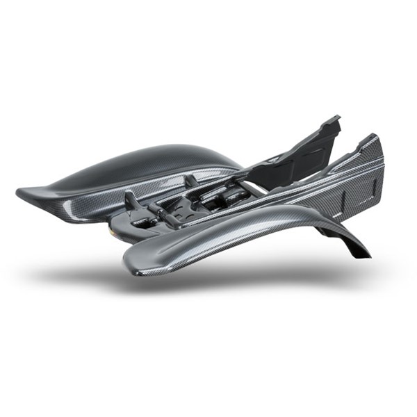 Maier Rear Fender Custom Yamaha Banshee 1987 2006 White Carbon