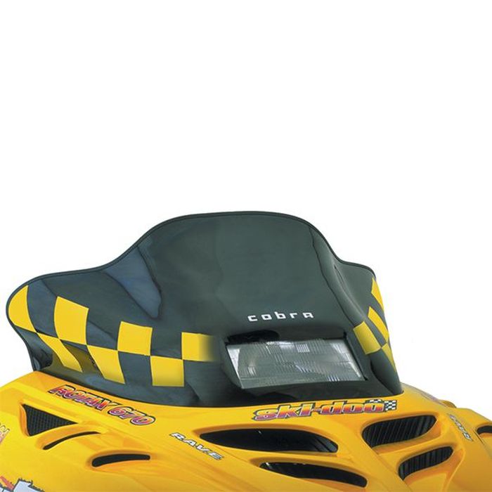 Powermadd POWERMADD COBRA WINDSHIELD SKIDOO MX, LOW (12.75"), BLACK