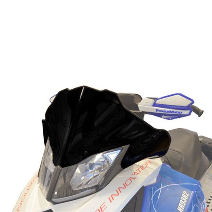 Powermadd POWERMADD COBRA WINDSHIELD SKIDOO REV XP, LOW (12"), BLACK
