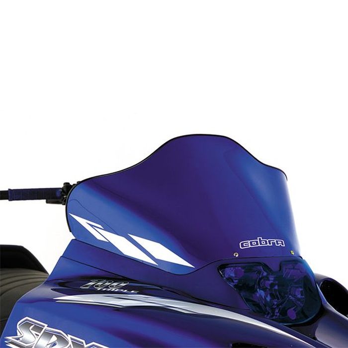 Powermadd POWERMADD COBRA WINDSHIELD YAMAHA SRX, LOW (13.5"), BLUE W
