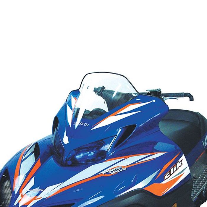Powermadd POWERMADD COBRA WINDSHIELD YAMAHA VIPER, MID (12"), CLEAR W