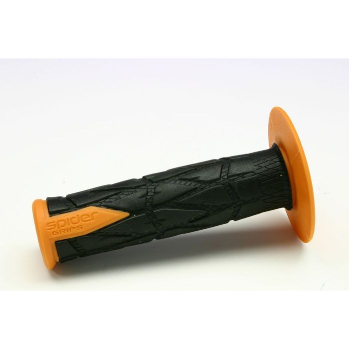 Spider Grips Spider Grips M1 Dual Density Motorcycle Grip Orange/Bk