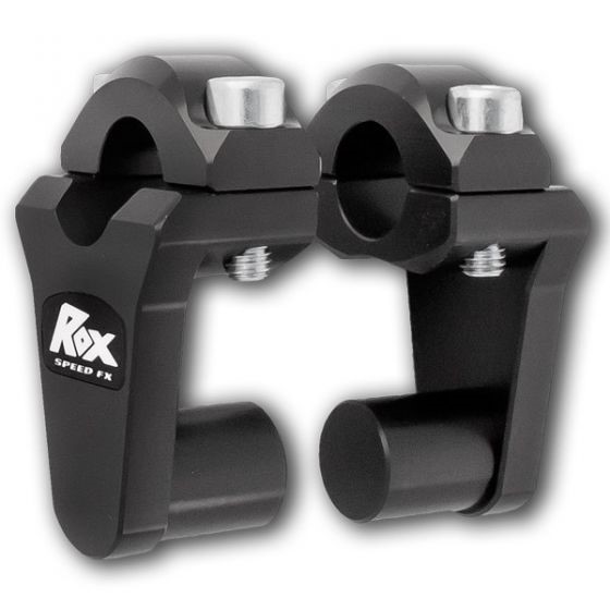 Rox ROX Pivoting Riser 2" Rise for 7/8" Bar Black (1RP2SS)