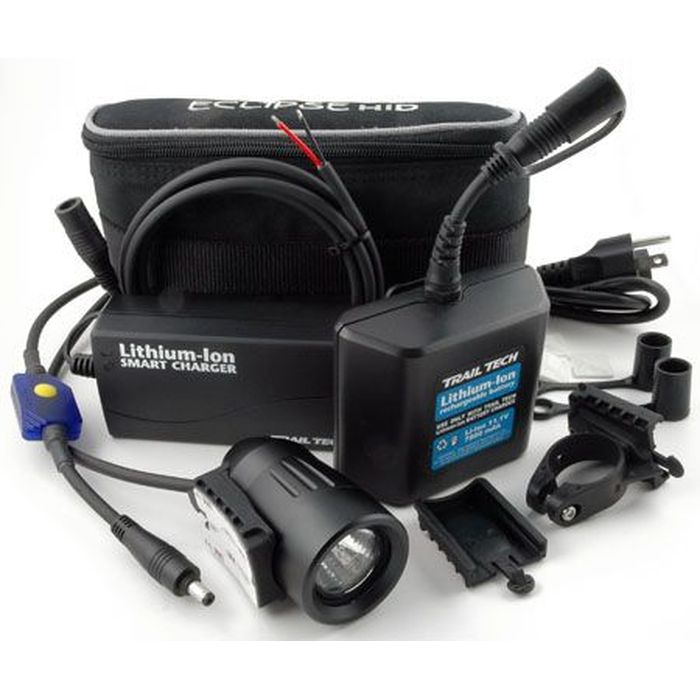 TrailTech TRAILTECH HELMET LIGHT ECLIPSE SCMR16 HID LIGHT KIT FLOOD