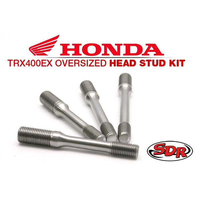 SDR Heavy Duty Oversized Cylinder Head Stud Kit Honda TRX400EX 3/8" (1000)
