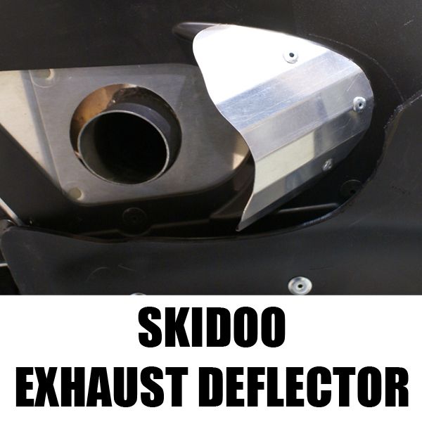 Skinz Protective Gear skidoo exhaust deflector
