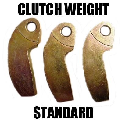 Straightline Performance billet clutch weight - standard bushed