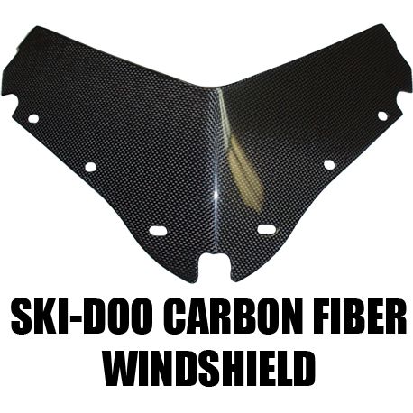 Straightline Performance ski-doo carbon fiber windshield