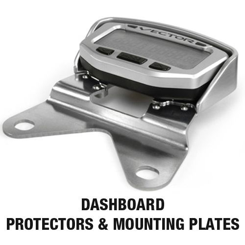 Trail Tech dashboard mounting plate protector