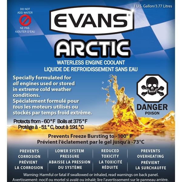 Evans evans arctic coolant