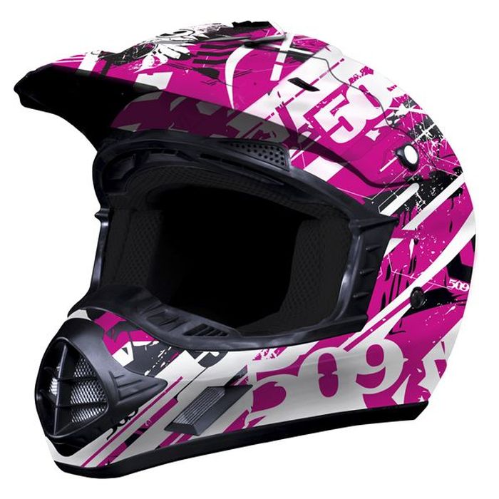 509 Evolution Snow Helmet - Pink Splash - XXL (509-HEL-SPK-2XL)